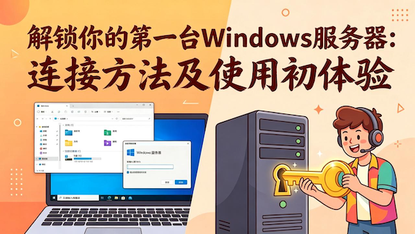 解锁你的第一台Windows服务器